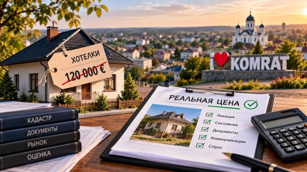 Оценка недвижимости в Комрате — определение реальной рыночной цены дома с учётом состояния, документов и спроса