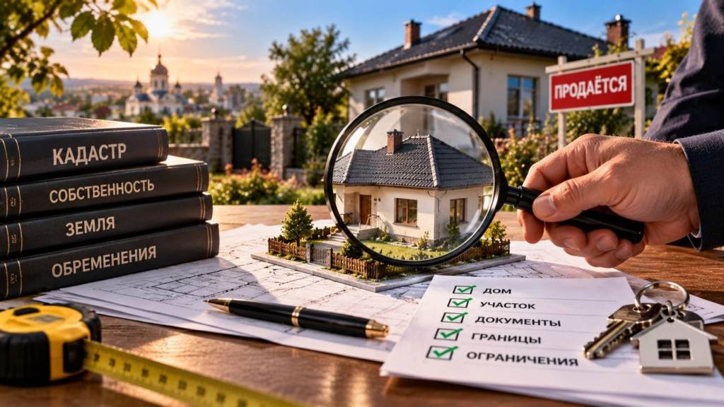 Проверка недвижимости перед продажей в Молдове — кадастр, документы, границы участка и обременения
