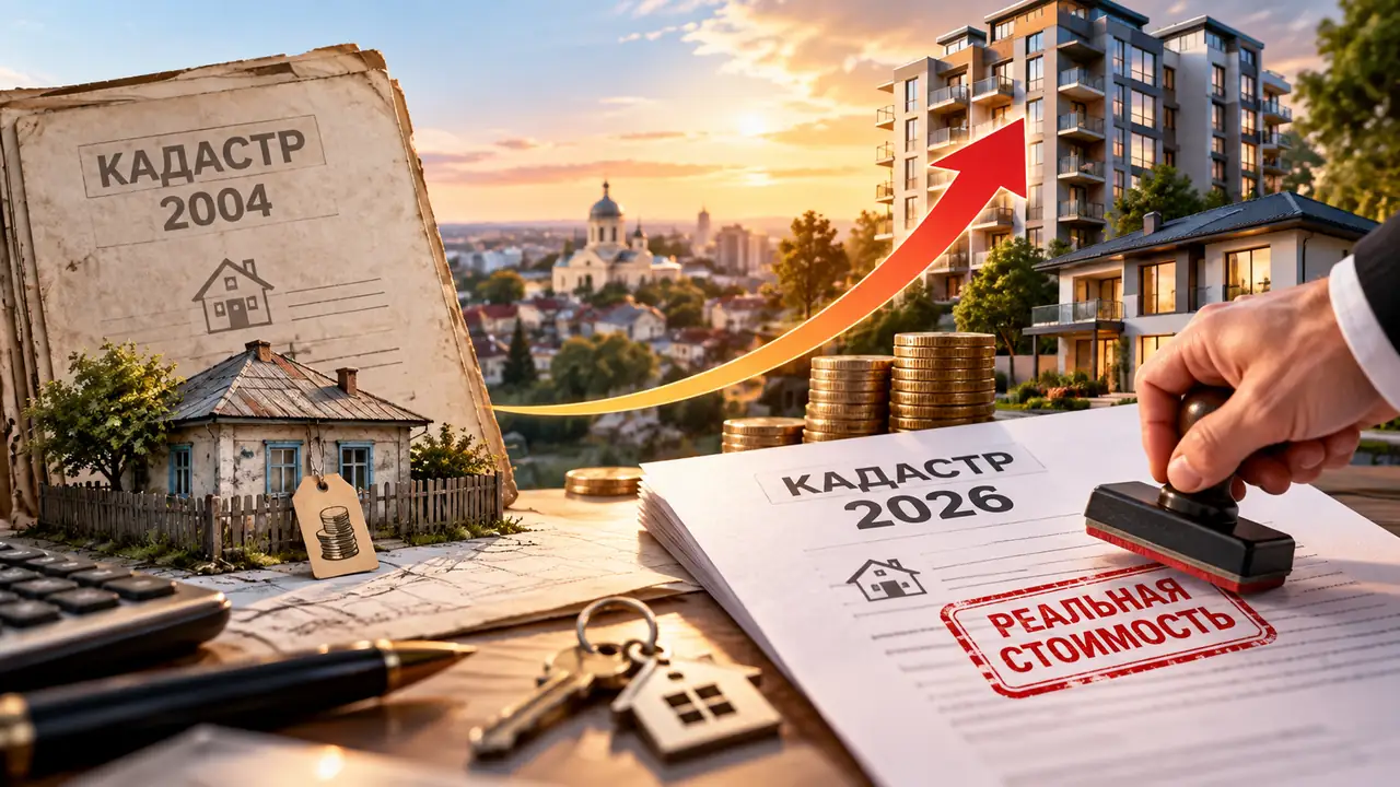Изменение кадастровой стоимости недвижимости в Молдове в 2026 году — переход к рыночной оценке жилья